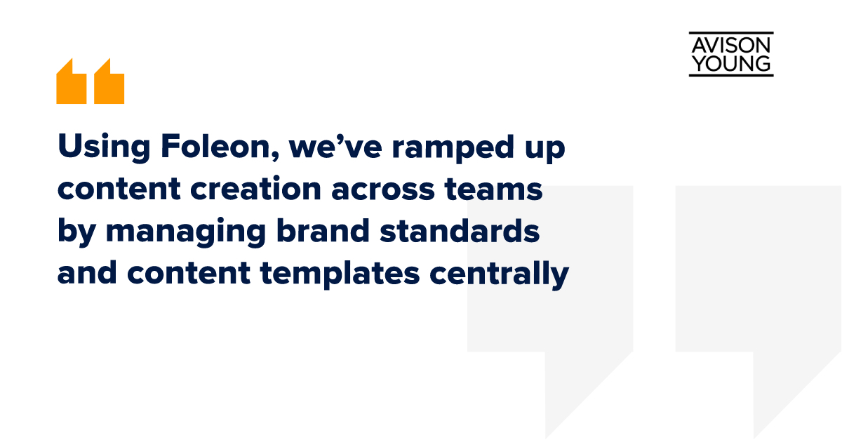 Avison Young scales content and increases engagement by 300 Foleon